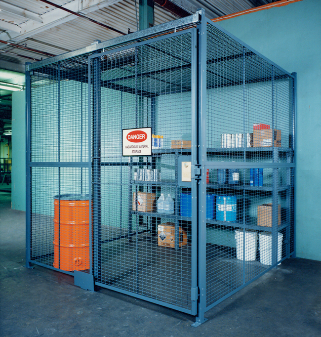 Secure Storage Cages Wire Partitions Giant Industrial Installations Secure Storage Cages Wire Partitions Giant Industrial Installations